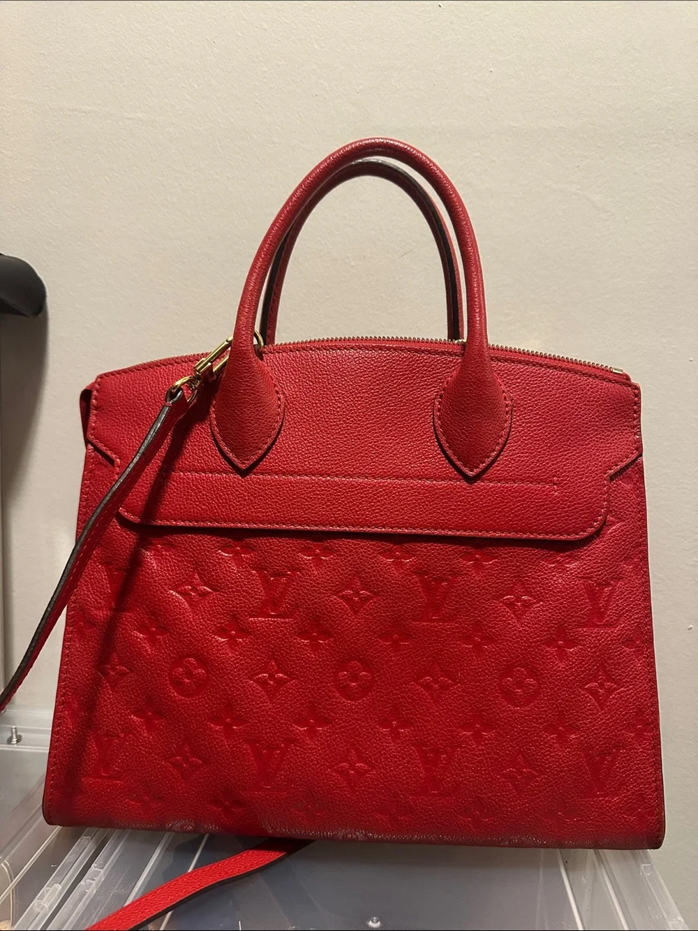 LOUIS VUITTON MONOGRAM EMPREINTE PONT NEUF MM